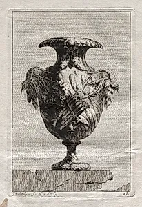 Suite of Vases:  Plate 28 by Jacques François Saly (French, 1717–1776)