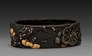 Sword-Hilt Collar (Fuchi) by Unknown Artist