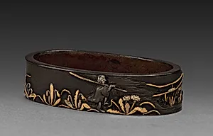 Sword-Hilt Collar (Fuchi) by Unknown Artist