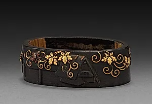Sword-Hilt Collar (Fuchi) by Unknown Artist