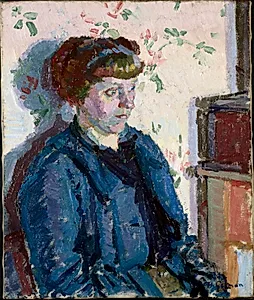 Sylvia Gosse by Harold Gilman (British, 1876–1919)