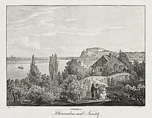Syrmien, Peterwardein und Neusatz by Jakob Alt (Austrian, 1789–1872)