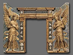 Tabernacle Relief with Flanking Angels