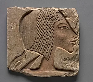 Talatat: Portrait of Nefertiti by Unknown Artist