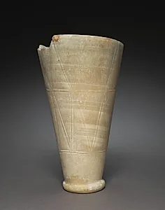 Tall Jar with Rope Patterns by Unknown Artist