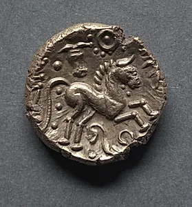 Tasciovanus Stater: Horse and Bucranium (Head of Ox) (reverse) by Unknown Artist