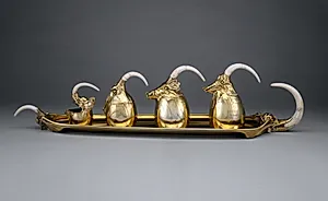 Tea and Coffee Service by Carlo Bugatti (Italian, 1856–1940)