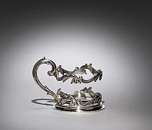 Tea Cup Holder by House of Fabergé (Russian, 1842–1918)