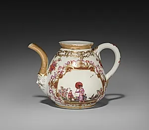 Tea Pot by Meissen Porcelain Factory (German, est. c. 1710)