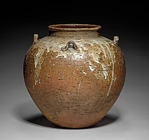 Tea Storage Jar by Nonomura Ninsei (Japanese, active 1640s–90s)
