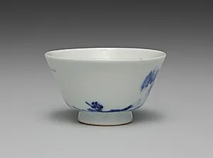 Teacup from Teacups with Chinese Landscapes by Seifū Yohei IV (Japanese, 1872–1951)
