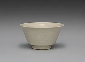 Teacup from Teacups with Floral Band Motif by Seifū Yohei III (Japanese, 1851–1914)