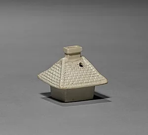Teapot (lid) by Staffordshire Factory (British)