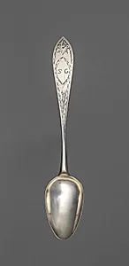 Teaspoon by Rufus Farnam (American, 1771-)