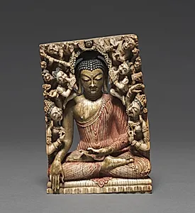 Temptation of Buddha by the Evil Forces of Mara by Unknown Artist