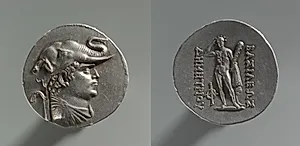 Tetradrachm Coin of Demetrios I by Unknown Artist