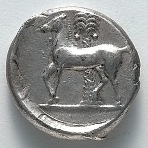 Tetradrachm: Horse (reverse) by Unknown Artist