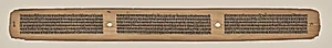 Text, Folio 13 (verso), from a Manuscript of the Perfection of Wisdom in Eight Thousand Lines (Ashtasahasrika Prajnaparamita-sutra) by Unknown Artist