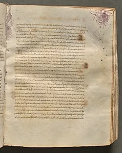 Text, folio 145 (recto), from a Gospel Book with Commentaries by Unknown Artist