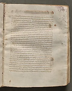 Text, folio 150 (recto), from a Gospel Book with Commentaries by Unknown Artist