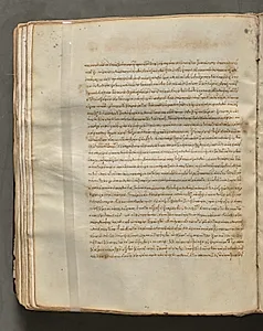 Text, folio 160 (verso), from a Gospel Book with Commentaries by Unknown Artist