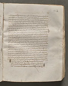 Text, folio 234 (recto), from a Gospel Book with Commentaries by Unknown Artist