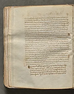 Text, folio 278 (verso), from a Gospel Book with Commentaries by Unknown Artist