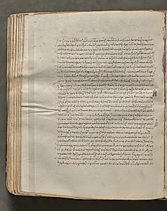 Text, folio 297 (verso), from a Gospel Book with Commentaries by Unknown Artist