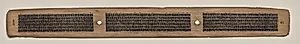 Text, Folio 62 (verso), from a Manuscript of the Perfection of Wisdom in Eight Thousand Lines (Ashtasahasrika Prajnaparamita-sutra) by Unknown Artist