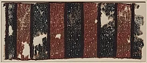 Textile Fragment with Interlace Pattern by Unknown Artist