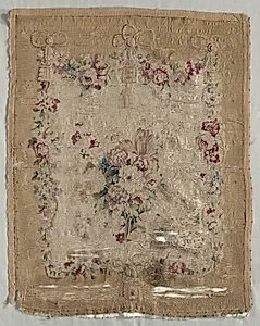 Textile Panel for Fire Screen by Unknown Artist