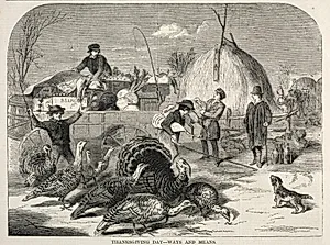 Thanksgiving Day - Ways and Means by Winslow Homer (American, 1836–1910)
