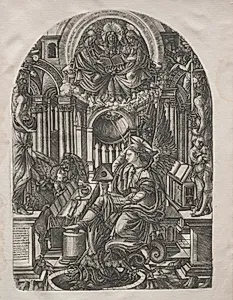 The Apocalypse:  St. John on the Island of Patmos by Jean Duvet (French, 1485–1561)