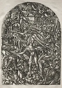 The Apocalypse:  The Angel Sounding the Sixth Trumpet