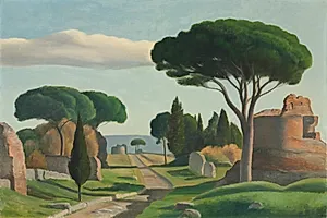 The Appian Way by Edward Bruce (American, 1879–1943)