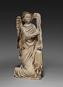 The Archangel Gabriel from an Annunciation Group by Unknown Artist