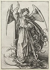 The Archangel Michael Piercing the Dragon