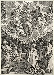 The Assumption and Coronation of the Virgin by Albrecht Dürer (German, 1471–1528)