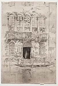The Balcony by James McNeill Whistler (American, 1834–1903)