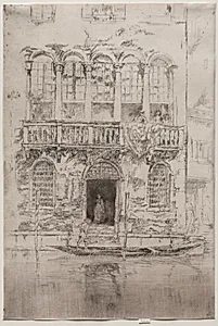 The Balcony by James McNeill Whistler (American, 1834–1903)