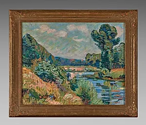 The Banks of the Marne at Charenton by Armand Guillaumin (French, 1841–1927)