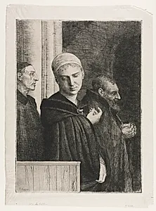 The Baptism by Alphonse Legros (French, 1837–1911)