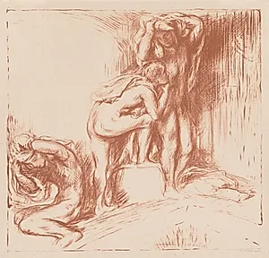 The Bath by Charles Hasslewood Shannon (British, 1863–1937)