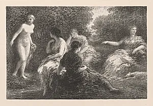 The Bathers by Henri Fantin-Latour (French, 1836–1904)