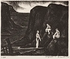 The Bathers by Russell T. Limbach (American, 1904–1971)