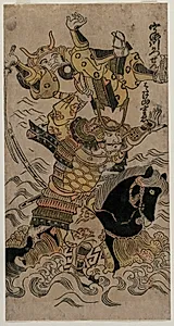 The Battle of the Uji River by Unknown Artist