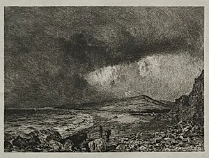 The Bay of Weymouth by Maxime Lalanne (French, 1827–1886)