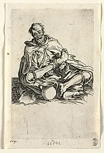 The Beggars: Malingerer  by Jacques Callot (French, 1592–1635)