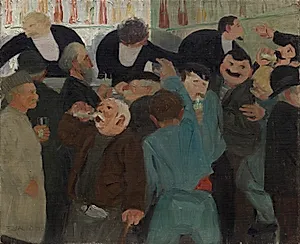 The Bistro by Félix Vallotton (Swiss French, 1865–1925)