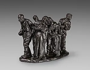 The Bread Line by Max Kalish (American, 1891–1945)